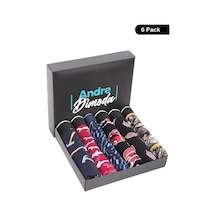 Andredimoda Erkek 6'lı Boxer 1. Sınıf Kumaş Premium Paket Özel Dizayn. Düz Likralı Boxer Şort Çeyizlik Hediyelik Karışık2 Karışık2