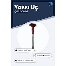 Murç Keski Korumalı Yassı Çelik Sap Koruyuculu Hırdavat Manuel El