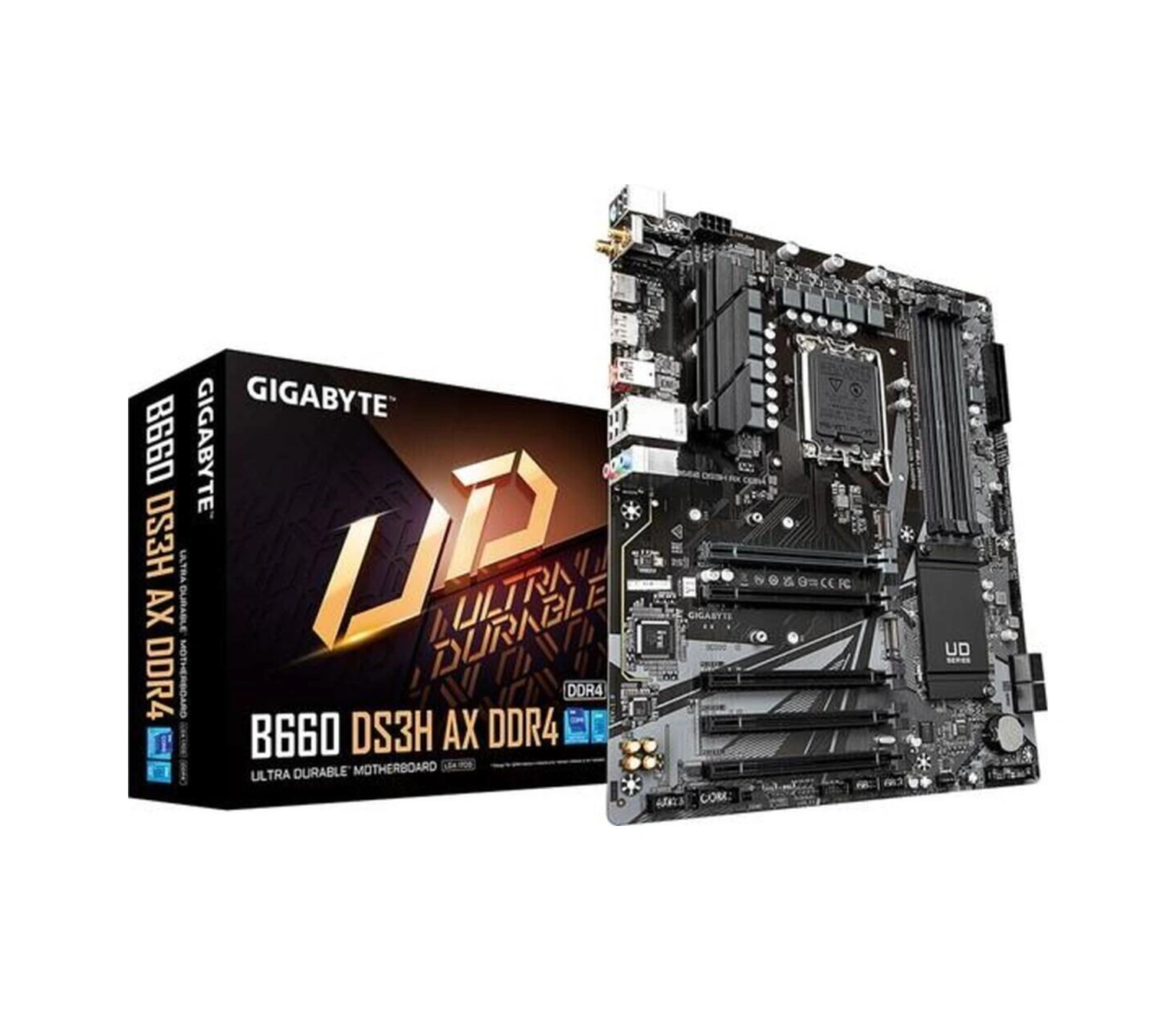 B660 Ds3h Ax Wıfı-6e Ddr4 Hdmı Dp Pcıe 16x V4.0 1700p Atx-113719