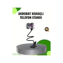 Akrobat Masaüstü Mandallı Telefon Tutucu 360 Derece Dönebilen Diğer