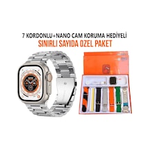 Watch 9 Ultra 7 Kordonlu Akıllı Saat + Nano Cam (İthalatçı Garantili) Watch 9 Ultra 7 Kordonlu Akıllı Saat + Nano Cam (İthalatçı Garantili)
