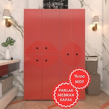 Kenzlife Membran Çamaşır Kurutma Makinesi Dolabı Yaromira Krmbyz Çehre 180 120 64 Mebran Kapak Mdf Gövde Beyaz