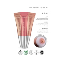 Farmasi Midnight Touch Yumuşak Sünger Uçlu Likit Allık + Aydınlatıcı + Bronzlaştırıcı 3 x 12 ML
