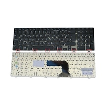 Dell Uyumlu inspiron 17-5721, 17-3737, 17-5737 Notebook Klavyesi - Siyah