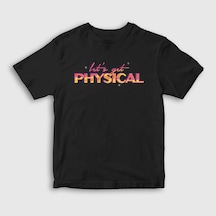 Presmono Unisex Çocuk Lets Get Physical Dua Lipa T-Shirt