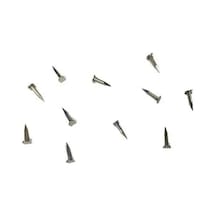 Klips, Menteşe, Ayağı Çivisi 7mm Çelik - Nikel 100gr Beyaz