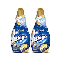 Bingo Soft Çamaşır Yumuşatıcı Konsantre 1440ml Lilyum 2 Li Set 2'li Set