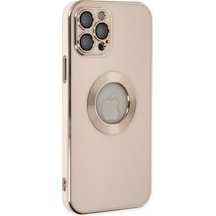 Apple iPhone Uyumlu - 12 Pro Kılıf Store Silikon - Pembe