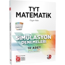 3D Yayınları Tyt Matematik 10'Lu Simulasyon Denemeleri Tamamı Vi