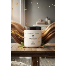 Perfect Shine Derinlemesine Besleyici Onarıcı Yoğun Bakım Argan Yağı Keratin İpek Proteinli Saç Maskesi 1 L
