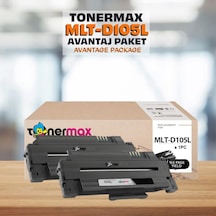 Samsung Ml-2580n Uyumlu Toner 2'li  Paket / Mlt-d105l / Ml2580n
