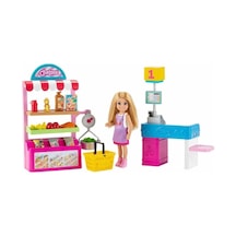 Barbie Chelsea Meslekleri Öğreniyor Market Çalışanı Chelsea ve Oyun Seti GTN67