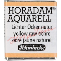 Schmincke Horadam Aquarell Artist Sulu Boya Yellow Raw Ochre Yarım Tablet