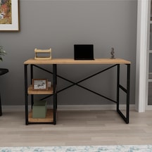 Hera Metal Çalışma Masası 120cm Atlantik Çam