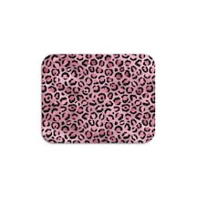 Leopar Desenli Renkli Ergonomik Mouse Pad Kaymaz Taban Ev Ve Ofis Kullanımı Fare Altlığı Mousepad Pembe