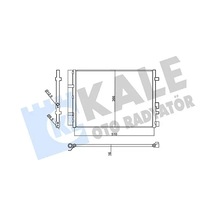 Klıma Radyatoruhyundaı I20 Iı I20 Actıve 1.4crdı 1.0t-gdı 14 Kurutucu Ile Brazıng Al/al 490x3