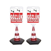 Gözlük Temalı Reklam ve Uyarı Dubası 2 Adet
