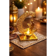Ramazan Süsleri, Ramazan Tavan Süsü Sarı Işıklar Işıkları Aydınlatmalı Şerit Led Ramazan Süsü Led Işık