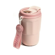 Daima Easygo Bardak Termos Pembe 380 Ml Açık Beyaz