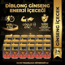 Diblong Ginseng +18 Performans Enerji İçeceği - 24 Adet Dev Avantaj Paketi Gizli Gönderim