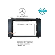 Mercedes Crafter Sprınter 2006-2015 Double Teyp Çerçevesi N11.58
