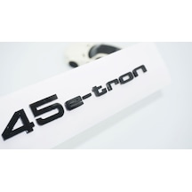 Dk Tuning 45 E-tron Bagaj Siyah Abs Yazı Logo Audi İle Uyumlu