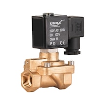 Unox Genel Maksat Normalde Kapalı Solenoid Valf (0,5-16 BAR)
