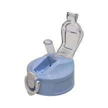 Otomatik Pipetli Su Matarası Yedek Kapağı 57mm Açık Mavi Çok Renkli