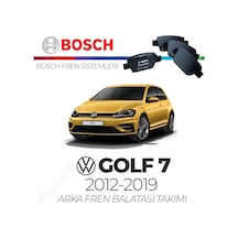 Volkswagen Golf 7 2012 - 2019 Arka Fren Balata Takımı - Bosch