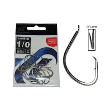 Hayabusa Hmut 183 Circle Dövme Olta İğnesi 15li Paket Nikel - No-4-0 4/0 Numara