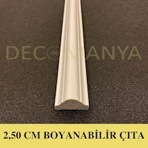 Decomanya Boyanabilir Duvar Çıtası 2.5 Cm Poliüretan Duvar Çıtası (480021981)