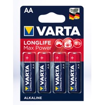 Varta Longlife Max Power 4706 LR6 AA Kalem Pil 4 x 20'li