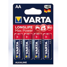 Varta Longlife Max Power 4706 LR6 AA Kalem Pil 4 x 20'li