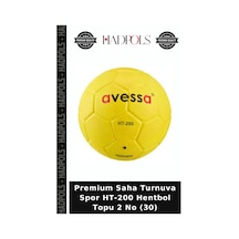 Premium Saha Turnuva Spor Ht-200 Hentbol Topu 2 No 30 Çok Renkli