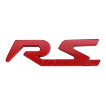Rs Kırmızı Bagaj Yazısı 3m 3d Abs Opel Antara
