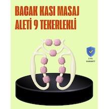 Tetik Nokta Masaj Aleti Çok Yönlü Kas Rahatlatıcı Siyah