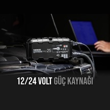 Noco Geniuspro25 6V - 12V - 24V 1000A Akıllı Akü Şarj ve Akü Bakım Desülfatörü
