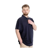 Mode Xl Büyük Beden Erkek T-Shirt Polo Choose Your Mode 23321 Lacivert 001