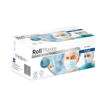 Roll Cerrahi Maske 3 Katlı Tekli Zarf 50Li 1 Adet