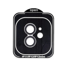 Joko - 28 - İphone 11 Pvd Metal Kamera Lens - Metemıx - - Siyah