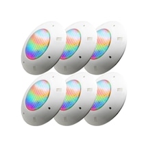32 Watt Smd Led Rgb Kendinden Dönen Sıva Üstü Havuz Lambası 6 Adet