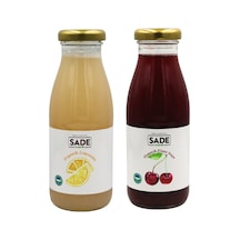 Sade Organik Limonata 250 Ml +vişne Suyu 250