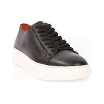 Beverly Hills Polo Club Marcomen 17136 Hafif Taban Deri Sneakers Erkek Ayakkabı Siyah