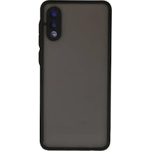 Newface Samsung Uyumlu,  Galaxy A02 Kılıf Montreal Silikon Kapak - Siyah