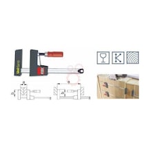 Bessey Uk30 Geniş Yüzey İç-dış Üniversal İşkence 300 Mm