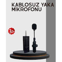 Buğz 20 Metre Menzilli Kablosuz Yaka Mikrofonu Gürültü Engelleyici