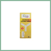 Bşkvirgo 40w Kollu Beyaz Led Ampul 1 Adet Bsk2026 Standart