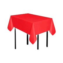 Masa Örtüsü Düz 137X183C Kırmızı 1 Adet