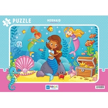 Blue Focus Deniz Kızı 30 Parça Frame Puzzle - Kız Çocuk
