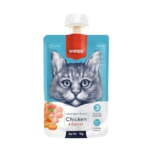 Wanpy Taze Tavuklu Havuçlu Kedi Et Ezmesi 90 Gr